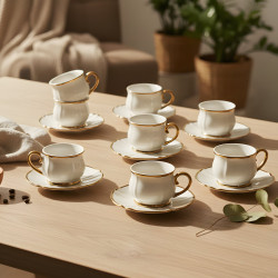 Coffee Cup Set 12 Pieces